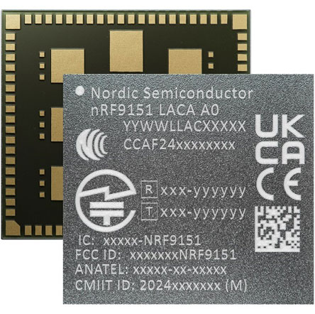 Nordic nRF9151Ҏ(gu)ģ(lin)W(wng)ЈС͡͹ķC(lin)W(wng)QF(xin)Ͷa(chn)