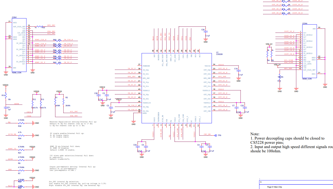 CS5228AG7120/AG7220OӋHDMI|L̖Ŵic