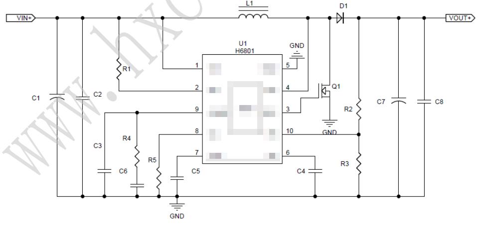H6801 10A֧3.3V24V㉺оƬ͹ ضȷȼ