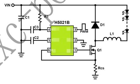 85V72V60V48V36V12V9V PWM+LD{܇оƬH5021B5A