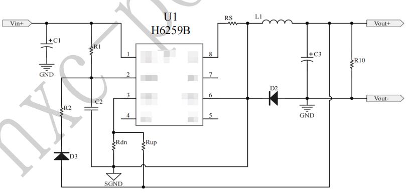 12V 24V 48V 60V D3.3V 5V 9V x/ģK늽㉺оƬH6259B