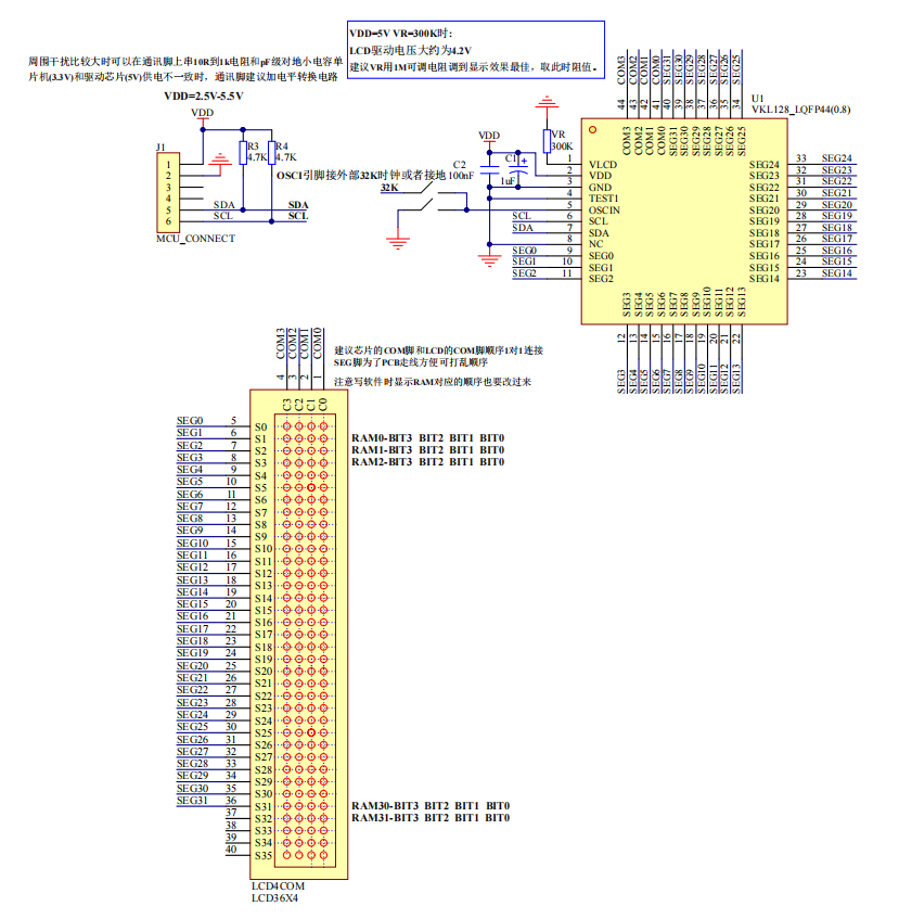 324δao늵͹(q)(dng)оƬVKL128 LQFP44LCDҺ(q)(dng)IC