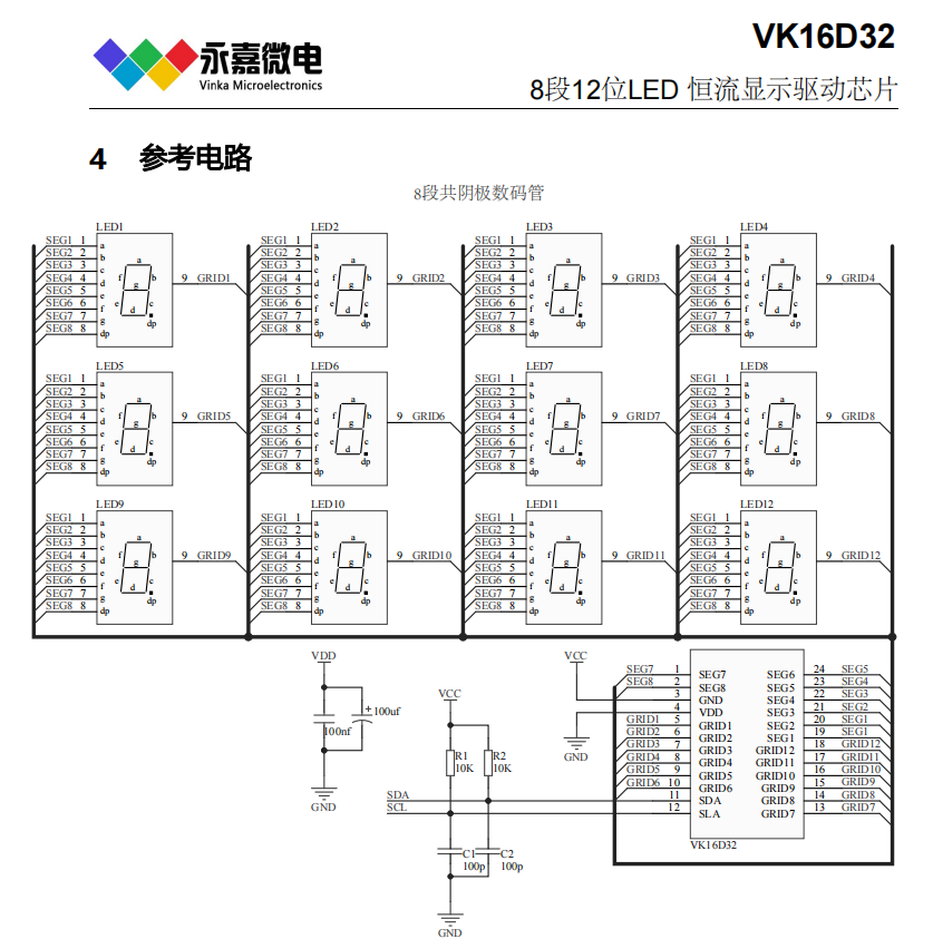 VK16D32AQ QFN24ɔ_LED@ӿоƬ(IC)Faxͷ