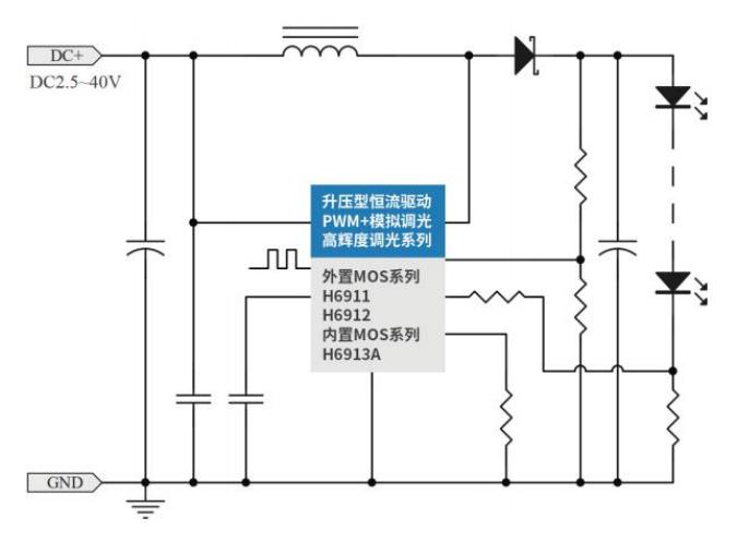 3.3V3.7V5V48V-150V 10AоƬH6912ֲӷ