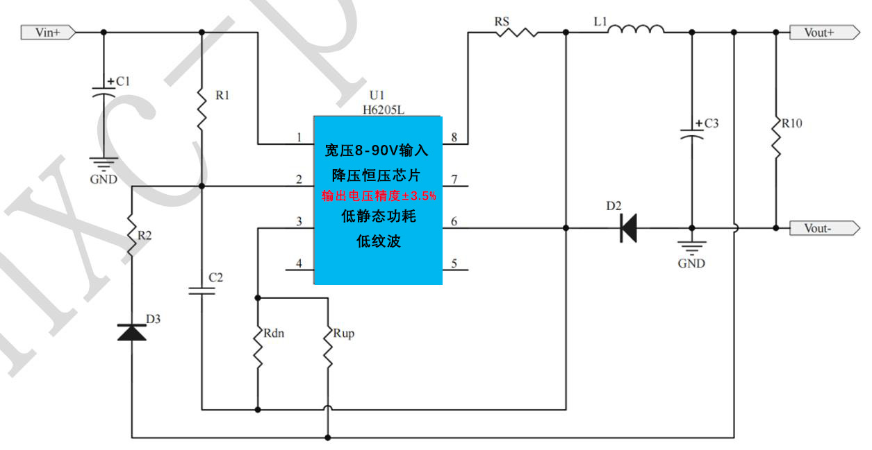 150V120V100V͉aDCDC㉺܇{ԴоƬICH6205L