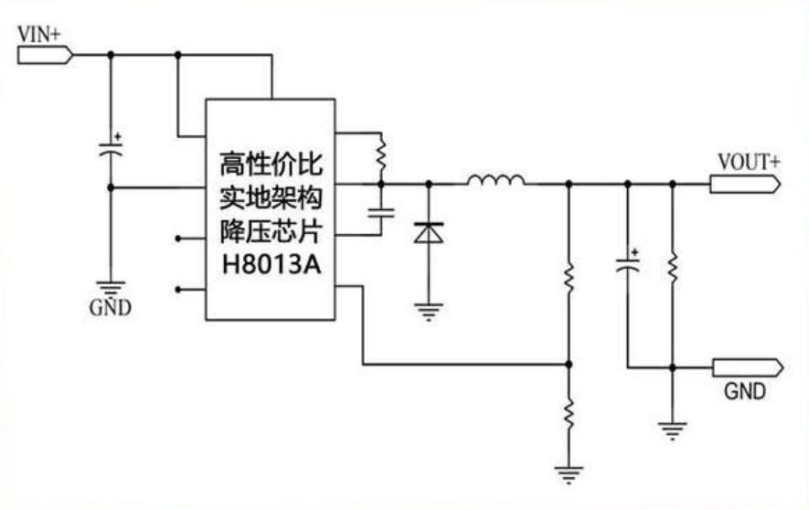 e͉100V㉺оƬ120V140V12V 5V/2A(wn)(q)(dng)H8013A