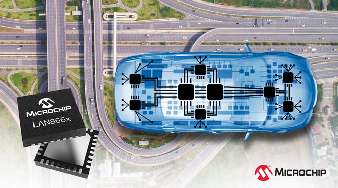 MicrochipƳLAN866x 10BASE-T1ScMօ^ܘFܵhB