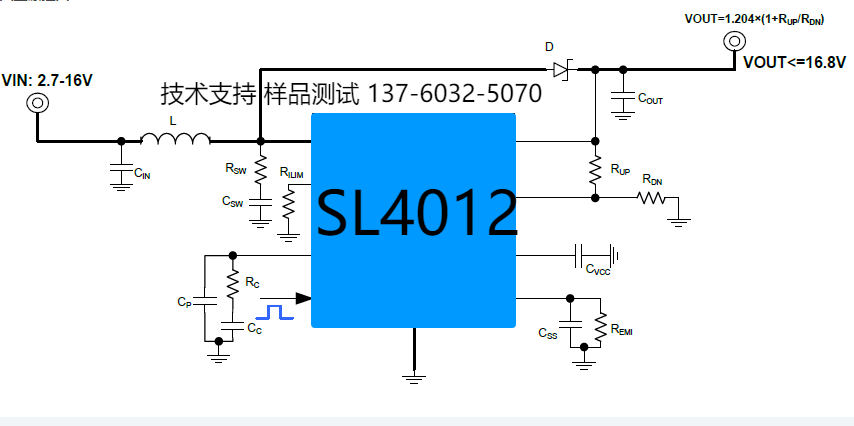 SL4012㉺ 5V12V/1.5A㉺ԴоƬ