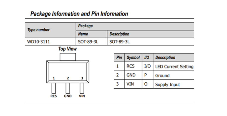 nWellangƳ8WLEDĸ߉оƬ-WD10-3111