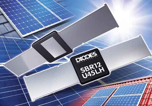 ����̫���늳ذ��OӋ�ĳ����ͳ����݉�������SBR12U45LH��Diodes��
