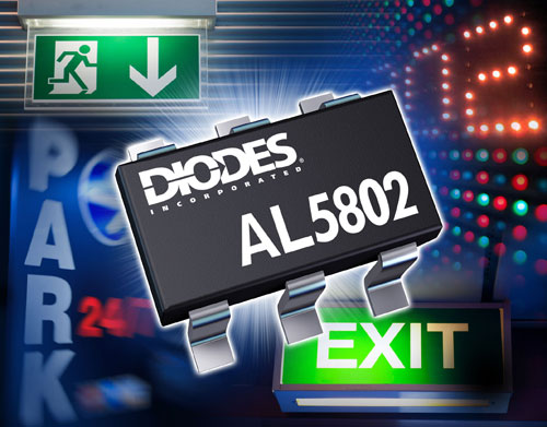 �����͹���LED���Ƶľ���LED ����AL5802��Diodes��