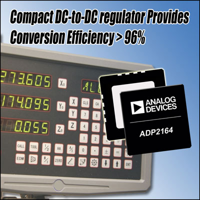 �D�QЧ�ʴ���96%��DC-DC�{����ADP2164��ADI��