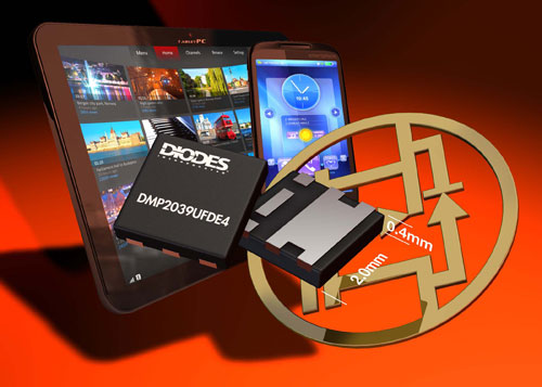 �x��߶ȃH0.4���׵ĸ�ЧNͨ����Pͨ��MOSFET��Diodes��