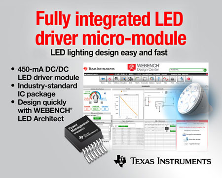 TI�Ƴ��I���׿�����ИI�˜� IC ���b��ȫ�漯���� LED ����